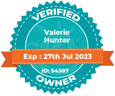 Verified owner badge