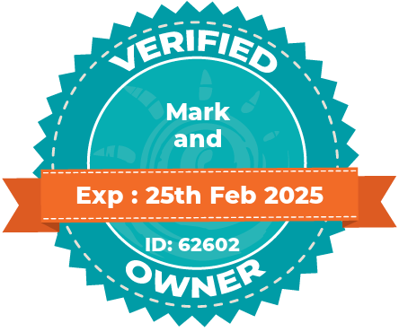 Verified owner badge