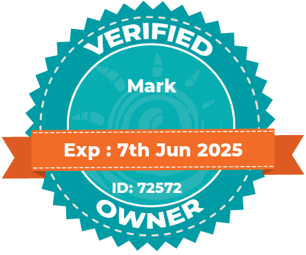 Verified owner badge